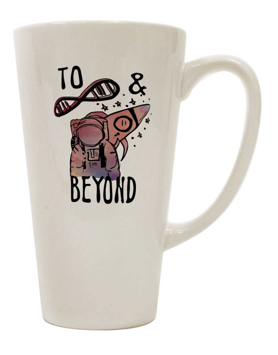 Conical Latte Coffee Mug - A Perfect Companion for Your Coffee Journey! - TooLoud-Conical Latte Mug-TooLoud-Davson Sales