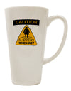 Conical Latte Coffee Mug - Designed for a Slip-Free Grip-Conical Latte Mug-TooLoud-White-Davson Sales