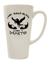 Conical Latte Coffee Mug - Expertly Crafted for Cabin 4 Demeter Camp Half Blood - 16 Ounce Capacity - Elevate Your Drinkware Collection TooLoud-Conical Latte Mug-TooLoud-White-Davson Sales