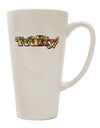 Conical Latte Coffee Mug - Expertly Crafted for Fruity Text Enthusiasts - TooLoud-Conical Latte Mug-TooLoud-White-Davson Sales