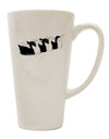 Conical Latte Coffee Mug - Expertly Crafted for the Discerning Coffee Connoisseur - TooLoud-Conical Latte Mug-TooLoud-White-Davson Sales