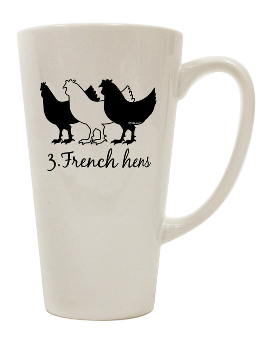 Conical Latte Coffee Mug - Expertly Crafted for the Discerning Connoisseur - TooLoud-Conical Latte Mug-TooLoud-White-Davson Sales