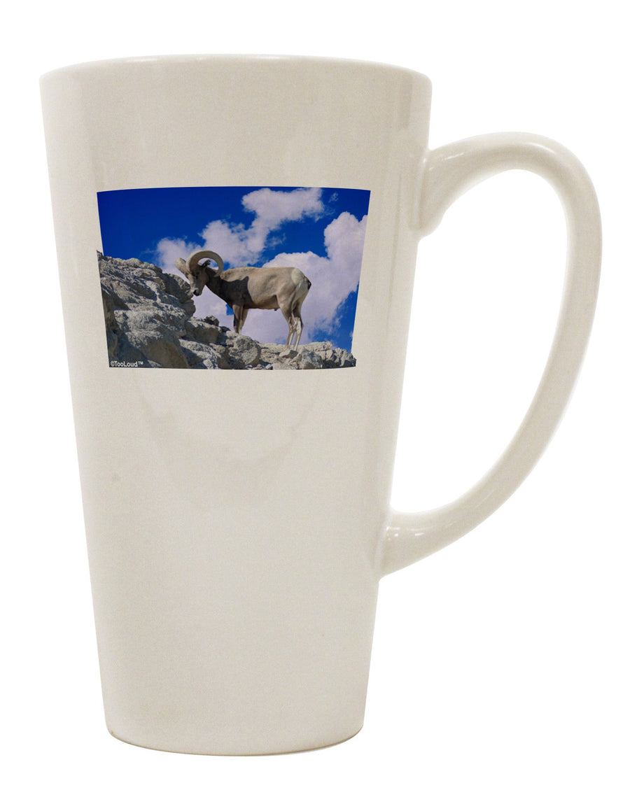 Conical Latte Coffee Mug - Expertly Crafted for the Discerning Drinkware Enthusiast - TooLoud-Conical Latte Mug-TooLoud-White-Davson Sales