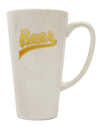 Conical Latte Coffee Mug for Beer Enthusiasts - TooLoud-Conical Latte Mug-TooLoud-White-Davson Sales