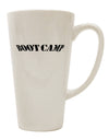 Conical Latte Coffee Mug for Bootcamp Enthusiasts - Expertly Crafted Drinkware TooLoud-Conical Latte Mug-TooLoud-White-Davson Sales