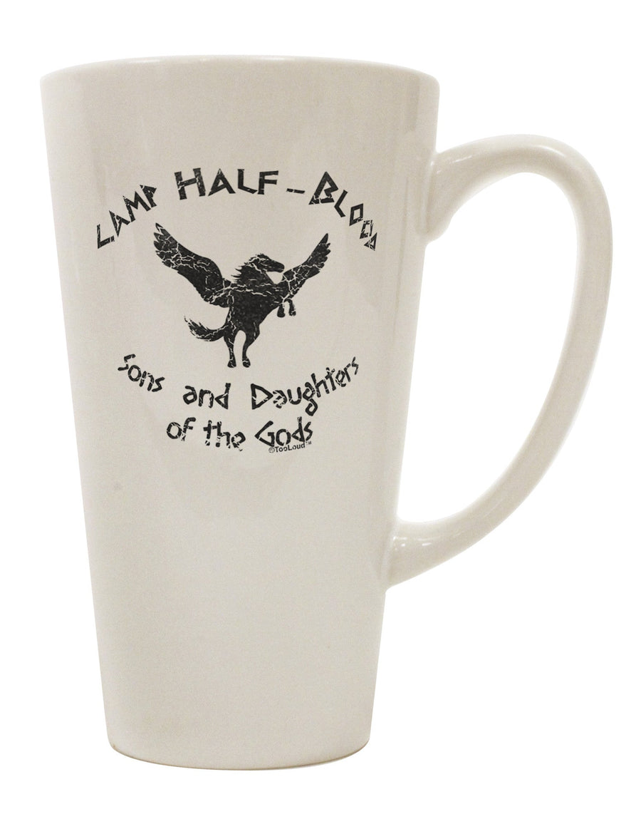 Conical Latte Coffee Mug for Camp Half-Blood Sons and Daughters - TooLoud-Conical Latte Mug-TooLoud-White-Davson Sales