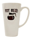 Conical Latte Coffee Mug for Coffee Enthusiasts - TooLoud-Conical Latte Mug-TooLoud-White-Davson Sales