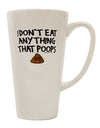 Conical Latte Coffee Mug for Discerning Drinkware Enthusiasts - TooLoud-Conical Latte Mug-TooLoud-White-Davson Sales