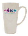 Conical Latte Coffee Mug for EDM Enthusiasts - Perfect for Sipping in Style! - TooLoud-Conical Latte Mug-TooLoud-White-Davson Sales