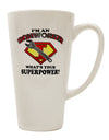 Conical Latte Coffee Mug for Ironworkers - Unleash Your Superpower! - TooLoud-Conical Latte Mug-TooLoud-White-Davson Sales