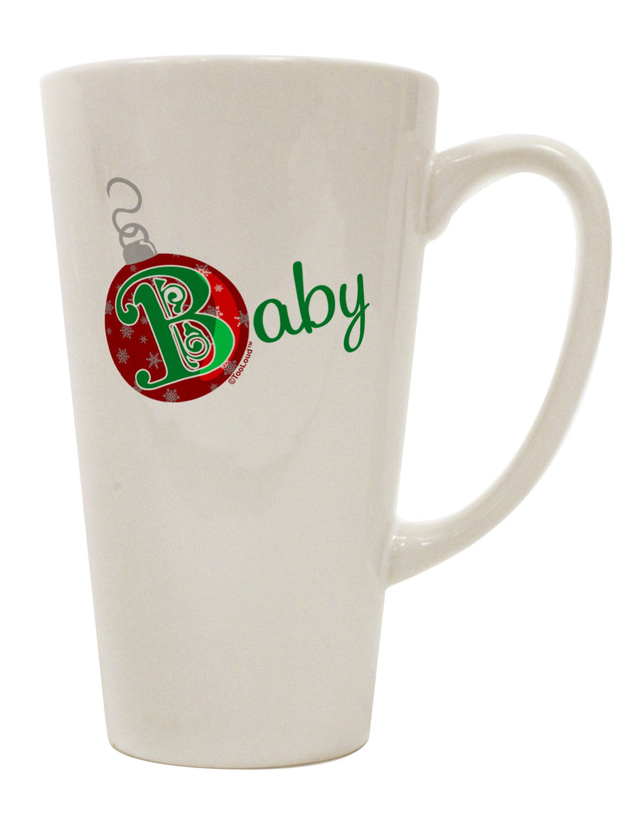 Conical Latte Coffee Mug for Matching Family Ornament Baby - TooLoud-Conical Latte Mug-TooLoud-White-Davson Sales