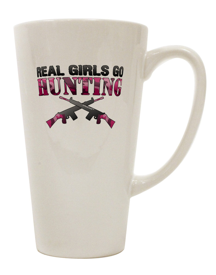 Conical Latte Coffee Mug for the Avid Female Hunter - TooLoud-Conical Latte Mug-TooLoud-White-Davson Sales