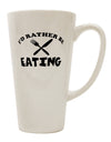 Conical Latte Coffee Mug for the Avid Food Enthusiast - TooLoud-Conical Latte Mug-TooLoud-White-Davson Sales