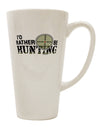 Conical Latte Coffee Mug for the Avid Hunter - TooLoud-Conical Latte Mug-TooLoud-White-Davson Sales