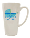 Conical Latte Coffee Mug for the Discerning Baby Boy - TooLoud-Conical Latte Mug-TooLoud-White-Davson Sales