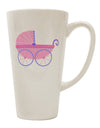Conical Latte Coffee Mug for the Discerning Baby Girl - TooLoud-Conical Latte Mug-TooLoud-White-Davson Sales