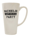 Conical Latte Coffee Mug for the Discerning Bachelor Party Drinking Team - TooLoud-Conical Latte Mug-TooLoud-White-Davson Sales