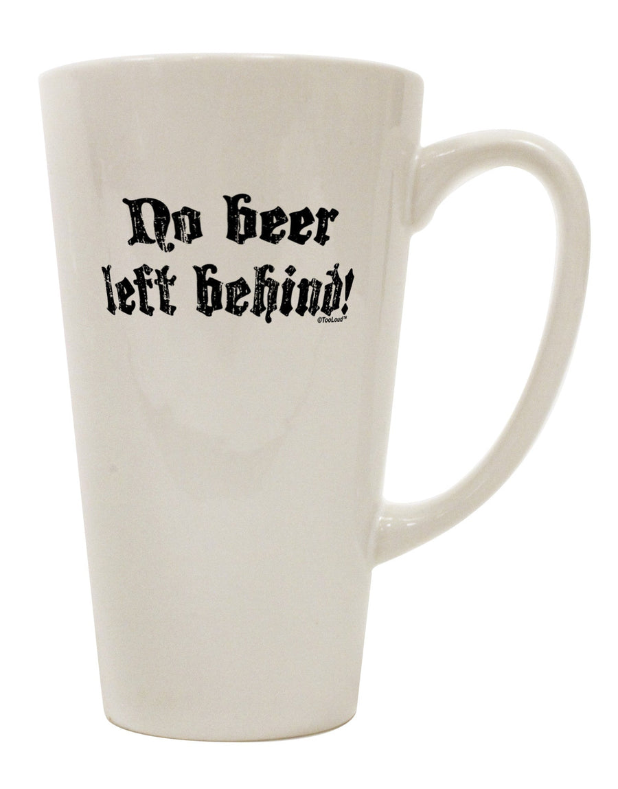 Conical Latte Coffee Mug for the Discerning Beer Enthusiast - TooLoud-Conical Latte Mug-TooLoud-White-Davson Sales