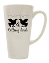 Conical Latte Coffee Mug for the Discerning Drinker - TooLoud-Conical Latte Mug-TooLoud-White-Davson Sales