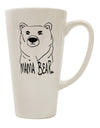 Conical Latte Coffee Mug for the Discerning Mama Bear - TooLoud-Conical Latte Mug-TooLoud-Davson Sales