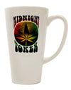 Conical Latte Coffee Mug for the Discerning Midnight Toker - TooLoud-Conical Latte Mug-TooLoud-White-Davson Sales