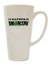 Conical Latte Coffee Mug for the Discerning Smoker - TooLoud-Conical Latte Mug-TooLoud-White-Davson Sales