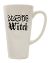 Conical Latte Coffee Mug for the Discerning Witch - TooLoud-Conical Latte Mug-TooLoud-White-Davson Sales