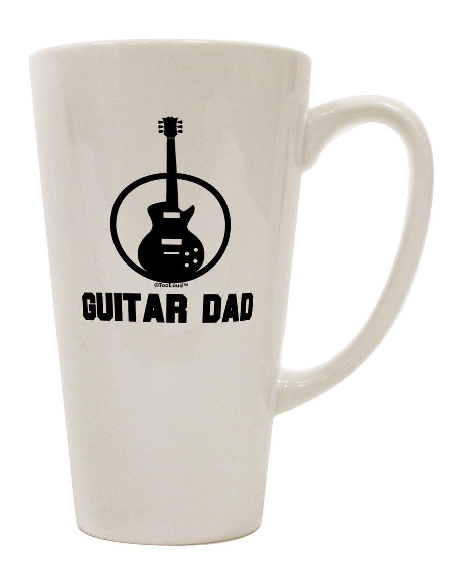 Conical Latte Coffee Mug for the Music Enthusiast - Crafted by a Drinkware Expert-Conical Latte Mug-TooLoud-White-Davson Sales