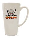 Conical Latte Coffee Mug for the Passionate Cook - TooLoud-Conical Latte Mug-TooLoud-White-Davson Sales