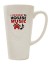 Conical Latte Coffee Mug for Twerk To House Enthusiasts - TooLoud-Conical Latte Mug-TooLoud-White-Davson Sales