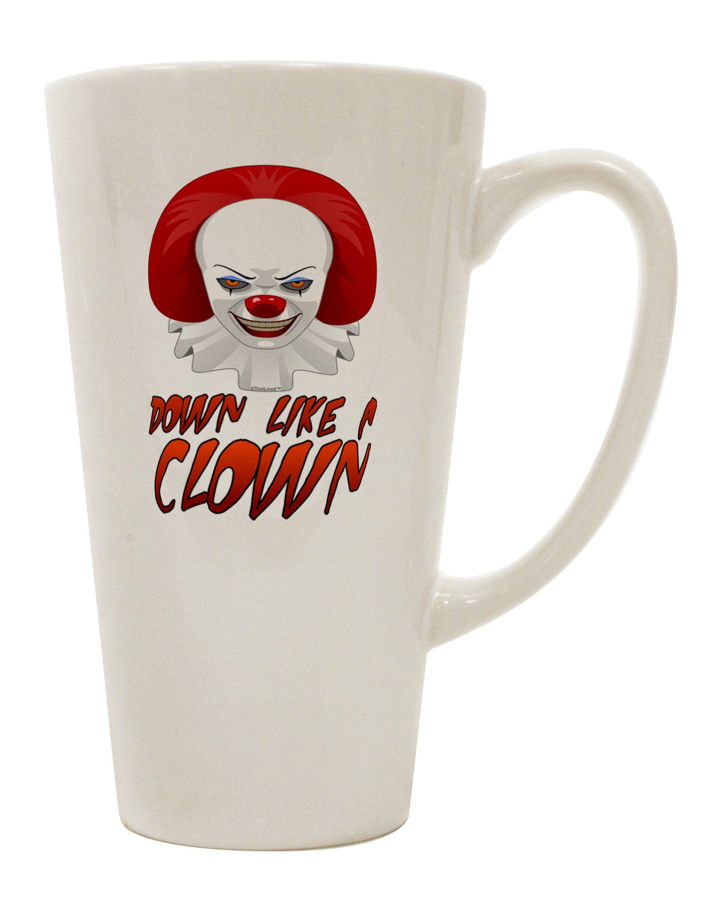 Conical Latte Coffee Mug - Perfect for a Delightful Sip! - TooLoud-Conical Latte Mug-TooLoud-White-Davson Sales