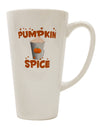 Conical Latte Coffee Mug - Perfect for Pumpkin Spice Lovers! - TooLoud-Conical Latte Mug-TooLoud-White-Davson Sales