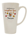 Conical Latte Coffee Mug - Perfect for Pumpkin Spice Season - TooLoud-Conical Latte Mug-TooLoud-White-Davson Sales