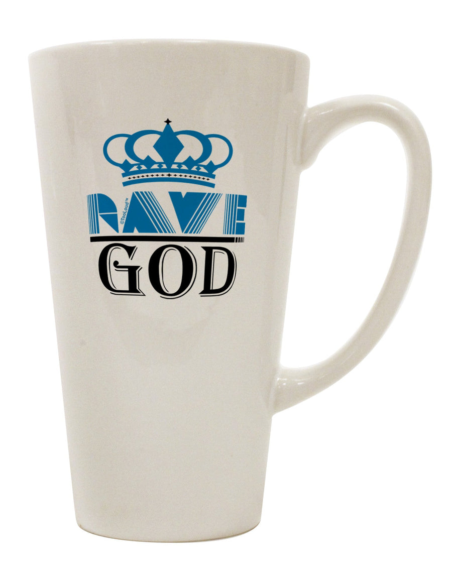 Conical Latte Coffee Mug - Perfect for Rave Enthusiasts-Conical Latte Mug-TooLoud-White-Davson Sales