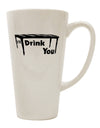 Conical Latte Coffee Mug - Perfect for Savoring Every Sip-Conical Latte Mug-TooLoud-White-Davson Sales