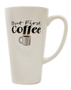 Conical Latte Coffee Mug - Perfect for Savoring Your Morning Brew TooLoud-Conical Latte Mug-TooLoud-White-Davson Sales