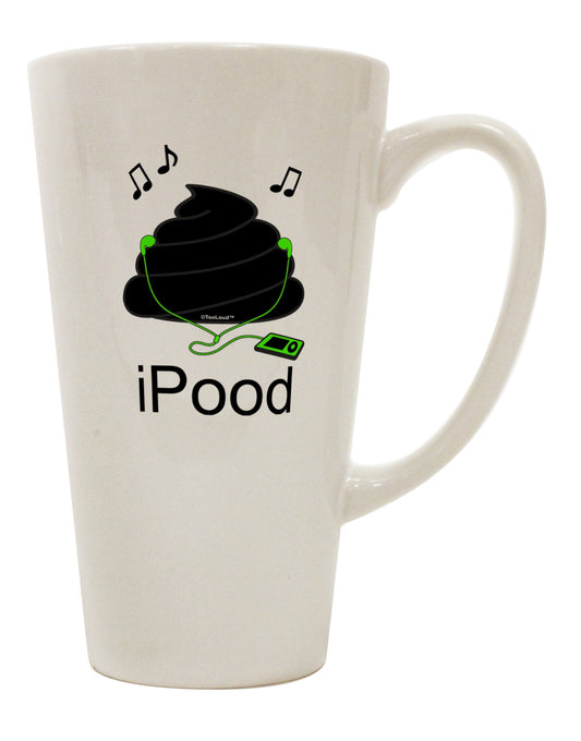 Conical Latte Coffee Mug - The Perfect Blend of Style and Functionality for Coffee Enthusiasts - TooLoud-Conical Latte Mug-TooLoud-White-Davson Sales