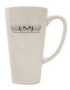 Conical Latte Coffee Mug - The Perfect Blend of Style and Functionality TooLoud-Conical Latte Mug-TooLoud-White-Davson Sales