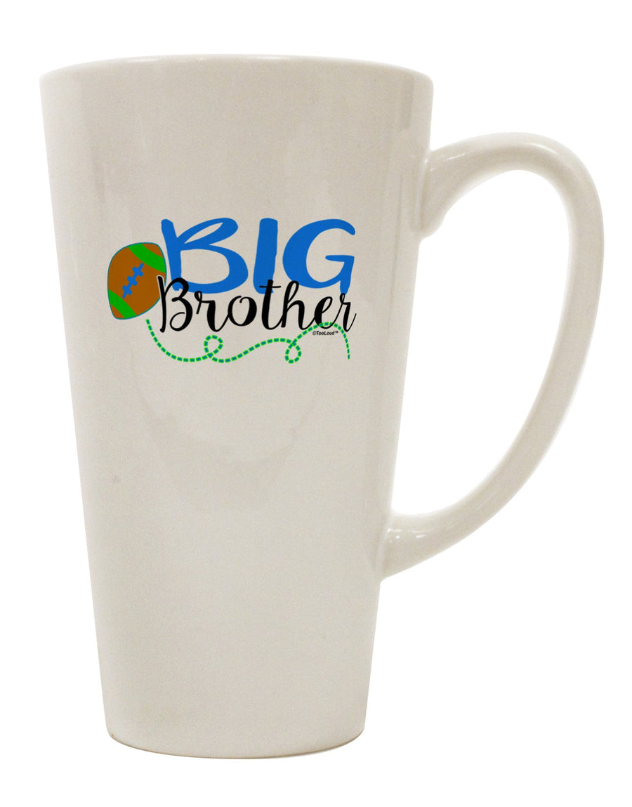 Conical Latte Coffee Mug - The Perfect Choice for Big Brother - TooLoud-Conical Latte Mug-TooLoud-White-Davson Sales