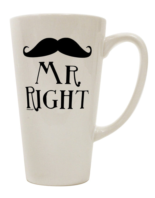 Conical Latte Coffee Mug - The Perfect Choice for Discerning Drinkware Enthusiasts - TooLoud-Conical Latte Mug-TooLoud-White-Davson Sales