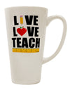 Conical Latte Coffee Mug - The Perfect Companion for Educators TooLoud-Conical Latte Mug-TooLoud-White-Davson Sales