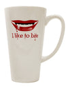 Conical Latte Coffee Mug - The Perfect Companion for Savoring Every Sip TooLoud-Conical Latte Mug-TooLoud-White-Davson Sales