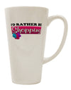 Conical Latte Coffee Mug - The Perfect Companion for Shopping Enthusiasts-Conical Latte Mug-TooLoud-White-Davson Sales