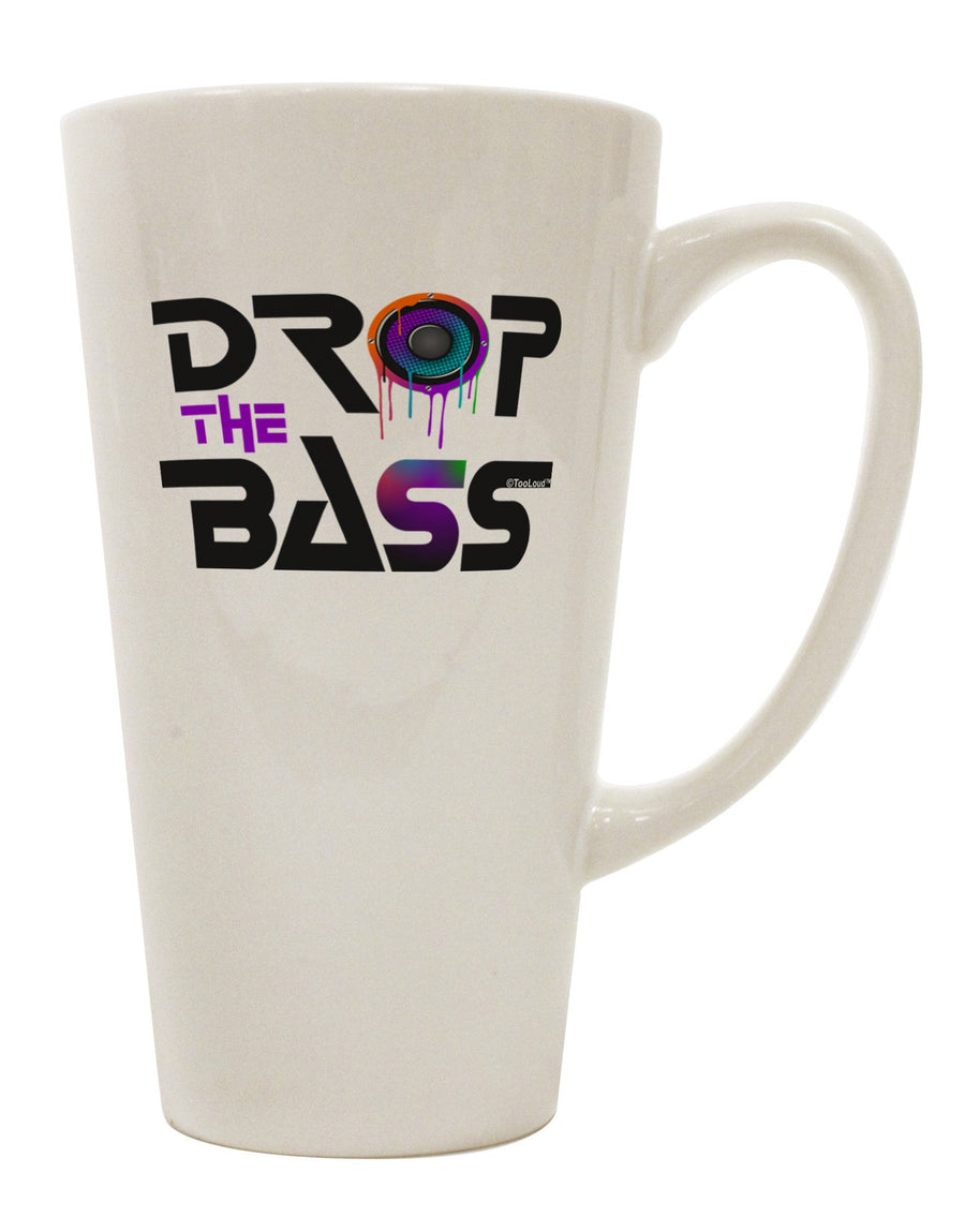 Conical Latte Coffee Mug - The Perfect Companion for Your Drips Speaker - TooLoud-Conical Latte Mug-TooLoud-White-Davson Sales