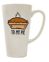 Conical Latte Coffee Mug - The Perfect Companion for Your Pie Delights! - TooLoud-Conical Latte Mug-TooLoud-Davson Sales