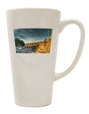 Conical Latte Coffee Mug - The Perfect Drinkware for Castlewood Canyon Enthusiasts - TooLoud-Conical Latte Mug-TooLoud-White-Davson Sales