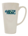 Conical Latte Coffee Mug - The Perfect Electro House Bolt Drinkware TooLoud-Conical Latte Mug-TooLoud-White-Davson Sales