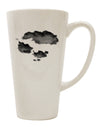 Conical Latte Coffee Mug with Inverted Puffy Clouds Design - TooLoud-Conical Latte Mug-TooLoud-White-Davson Sales