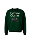 Console Gamer Adult Dark Sweatshirt-Sweatshirts-TooLoud-Deep-Forest-Green-Small-Davson Sales