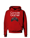 Console Gamer Dark Hoodie Sweatshirt-Hoodie-TooLoud-Red-Small-Davson Sales